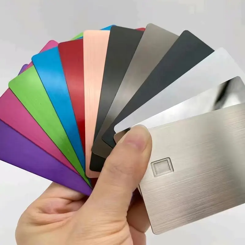 Wholesale Stainless Steel Custom Blank Metal Credit Card