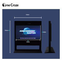 Machine de jeu interactive tout-en-un avec écran et capteur de mouvement Kinect 2.0 pour adultes et enfants, aire de jeux intérieure
