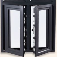 Ventanas de Aluminio de Alta Calidad con Diseño Moderno, Extra Grandes, Resistentes a Huracanes, con Rotura de Puente Térmico y Doble Acristalamiento