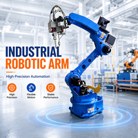 Bras robotique industriel entièrement automatisé Haisinn, 6 axes, CNC, PLC, machine de soudage au laser à fibres 3D avec une puissance de 12000 W, protection IP54