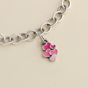 Ciondolo Sorelle James Avery in Argento Sterling S925, Design con Cuore/<span class=keywords><strong>Lettera</strong></span> Incisa, Accessori per Braccialetti Fai-da-Te, Amiche per Sempre - Product Image 6