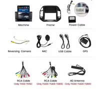 Système multimédia Android 13 Tesla pour Mitsubishi Pajero V73, lecteur DVD, DSP, GPS, Bluetooth, autoradio, vidéo, GPS
