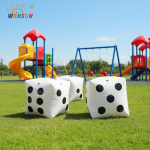 WINSUN Ballon publicitaire <span class=keywords><strong>géant</strong></span> en PVC <span class=keywords><strong>gonflable</strong></span> personnalisé en forme de dés carré, cube <span class=keywords><strong>gonflable</strong></span> publicitaire - Product Image 1