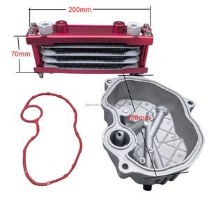 CG125 partie moto refroidisseur d'huile mise à niveau universelle en aluminium moto moteur refroidisseur d'huile <span class=keywords><strong>radiateur</strong></span> de refroidissement pour CG150 <span class=keywords><strong>50CC</strong></span>-200CC - Product Image 3