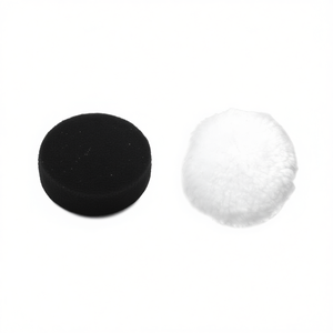 Discos de pulido de lana con velcro para pulir y detallar automóviles - Product Image 2