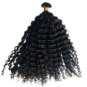 Extensiones de Cabello Virgen Vietnamita Rusa Hair Mini con Puntas Planas, Doble Trama a Máquina, Colores Personalizables, Paquete de 100g - Product Image 1