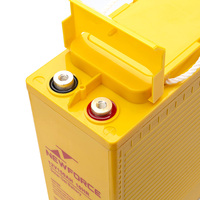 Batterie solaire à prix abordable 12V 150Ah, batterie au plomb-gel à borne frontale, certifiée CE, pour système d'énergie solaire, scellée 12V 200Ah
