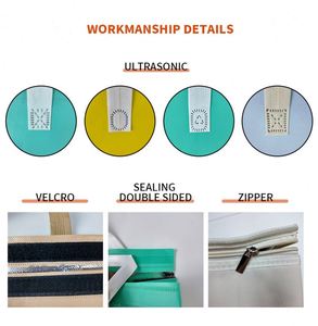 Sac isotherme portable de grande capacité, résistant à l'eau, écologique, en PP de luxe, personnalisé, promotionnel, pour les voyages, le déjeuner et le café - Product Image 3