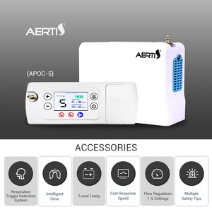 Dispositivo de Oxígeno Portátil Recargable AERTI de 2.35 kg, 1 Litro, para Hipoxia - Product Image 3