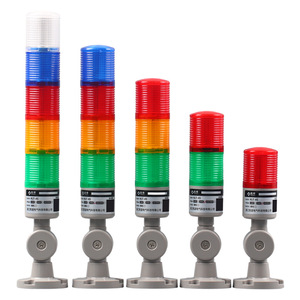 Led Warning Indicator Light Kl 50 24V Ip65 <b>Plastic</b> Durable For Machine Tool Alarm - Product Image 1