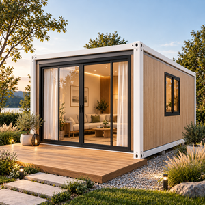 Casa Contenedor Moderna Prefabricada, Vivienda Modular, Diseño Rectangular, para Exteriores, 20 pies, 30 pies, 40 pies - Product Image 3