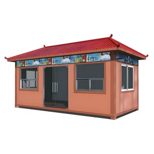Caseta de Seguridad Móvil para Exteriores, Acero Q235, IP54, Montaje en Suelo, Sala de Patrullaje, Estación de Orientación de Tráfico, Quiosco de Servicio - Product Image 5