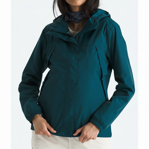 Chaqueta cortavientos transpirable de alta calidad para mujer, a la moda, a prueba de viento, con capucha, precio al por mayor personalizado - Product Image 1