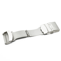 Boucle de montre OEM en acier inoxydable 304 de haute qualité, vente en gros, boucle déployante, boucle de bracelet Turtle Back