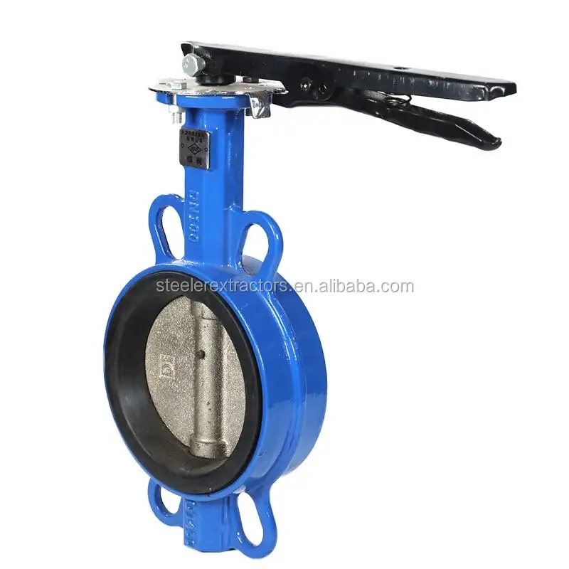 Professional supplier 304 316L high performance wafer butterfly valve