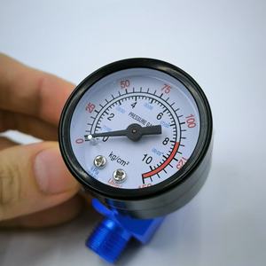 ตัวควบคุมแรงดันอากาศสำหรับเครื่องพ่นสี อุปกรณ์เสริมสำหรับการพ่นสีรถยนต์ อลูมิเนียมอัลลอยด์ - Product Image 5