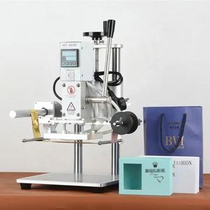 Manual Handmade Leather Letter Plastic Sunglasses Paper Hot Stamping Machine, Automatic Roll Paper Small Hot Stamping Machine - Product Image 3