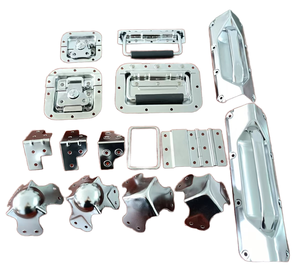 Trường hợp chuyến bay hồ sơ trường hợp chuyến bay các bộ phận kim loại bướm ổ khóa trường hợp bướm Latch hộp công cụ phụ kiện phần cứng - Product Image 3