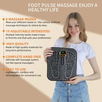 2025 Vente en Gros Masseur de Pied Portable pour Neuropathie, Masseur de Pieds pour Fasciite Plantaire, Masseur de Pied à Réflexologie EMS Points d'Acupuncture