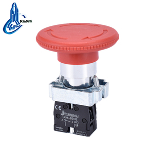 LAY5-BS642 Đỏ nấm tạm thời đầu nút nhấn nút dừng khẩn cấp nút dừng điện tử - Product Image 2