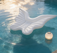 Bouée gonflable en forme de papillon mignonne, jouet aquatique d'été pour enfants et filles, flotteur pour jeux aquatiques de fête au bord de la piscine