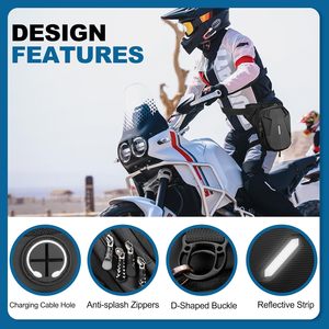 Bolsa de Pierna Impermeable para Motocicleta, Estilo Deportivo, en Oferta - Product Image 6