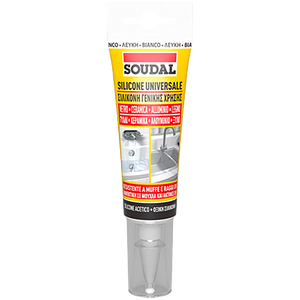 SOUDAL SILICONE UNIVERSALE IN BLISTER 60 ml - Trasparente - Product Image 1