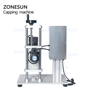 Zonesun เครื่องพ่นน้ำ ZS-XG450ไฟฟ้ากึ่งอัตโนมัติ, เครื่องปิดฝาขวดฆ่าเชื้อด้วยสกรูสำหรับวางบนโต๊ะ - Product Image 6