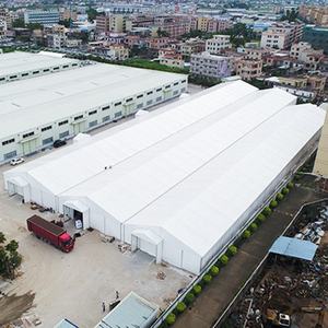 Tente de stockage industrielle en PVC de luxe 12x24m, pratique, pour entrepôt et sports en intérieur, avec options de parois latérales, article le plus populaire en stock - Product Image 4