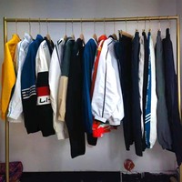 Jaket Olahraga Vintage Berkualitas Tinggi UKAY UKAY, Pakaian Olahraga Bekas Premium Campuran, Gaya Thrift Musim Panas, Pakaian Bale Musim Panas