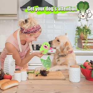 Kohl-Schnüffelspielzeug für Hunde Langlebiges Umweltfreundliches Nylon Interaktives Leckerli-Puzzle Plüsch Fütterungs-Quietschspielzeug für Training Mittelgroß - Product Image 3
