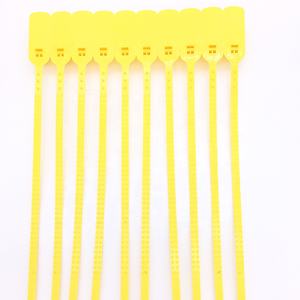 플라스틱 변조 방지 씰, 소화기 당김 안전 라벨 일회용 자동 잠금 안전 라벨, 검정색 - Product Image 2