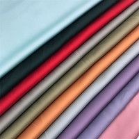 Imitation acétate satin chemises costumes tissu de haute qualité doux satin soyeux tissu pour abaya