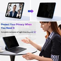 Filtre de confidentialité magnétique anti-éblouissement facile marche/arrêt Protecteur d'écran anti-lumière bleue pour iPad 10e génération 2022 (10.9 pouces)