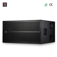 Subwoofer actif haute puissance de 21 pouces, meilleur que un subwoofer de 18 pouces, son audio professionnel pour les événements DJ