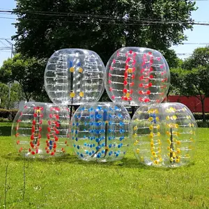 户外搞笑Pvc人体气泡保险杠zorb球充气保险杠球成人和儿童
