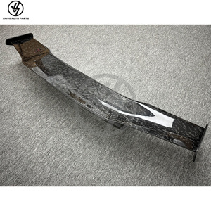 Vortstein Style Dry Full Forged Carbon Fiber <b>Rear</b> <b>Spoiler</b> for Lambo Huracan LP580 LP610 EVO 2014-2018 Car Forged <b>Rear</b> Wing Parts - Product Image 5