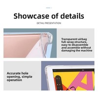Coque de Protection Souple en Silicone/TPU pour iPad 9,7 Pouces (iPad 6ème/5ème Génération, iPad Air 1/2 Pro) et iPad 10ème Génération Air 5/2022