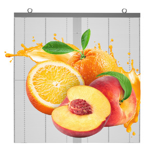 Trong Nhà Lưới Đầy Đủ Màu Sắc Cho Thuê Màn Hình Video <span class=keywords><strong>Led</strong></span> Cố Định Trong Suốt P3.91-7.8 Glass <span class=keywords><strong>LED</strong></span> Hiển Thị - Product Image 1