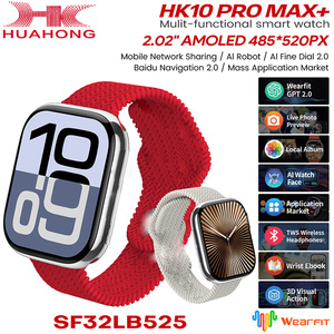 Reloj Inteligente Android <span class=keywords><strong>HiWatch</strong></span> Ultra 2026 de Fábrica, Audífonos Originales I90, Juego de 3 Relojes, <span class=keywords><strong>7</strong></span> Correas, Pantalla TFT de 2.3 Pulgadas, Control Táctil - Product Image 2