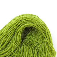 Fil de laine tricotée en fibre, 100% g, vente en gros, économique, feutre épais, super épais, pour tapis