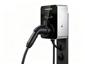 Borne de recharge murale Putainen série DY 7kW 32A Type 2 avec écran LCD et application Tuya pour usage domestique et commercial - Product Image 2