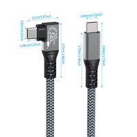 Cable de Carga Rápida Tipo-C en Oferta para IOS y Android con Materiales Trenzados de Nailon/TPE/PVC