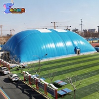 Solution de dôme pneumatique à grande portée pour gymnase, terrains de tennis et de badminton pour centre sportif