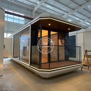 Maisons préfabriquées en conteneurs préfabriqués 2025, maisons modulaires mobiles avec chambre, maisons préfabriquées OEM Chine - Product Image 1