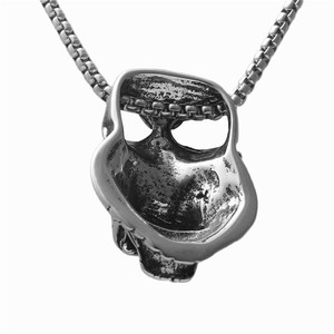 Colgante de Lobo de Acero Inoxidable, Estilo Punk con Temática Animal, Collar para Hombre, Accesorio de Regalo - Product Image 2
