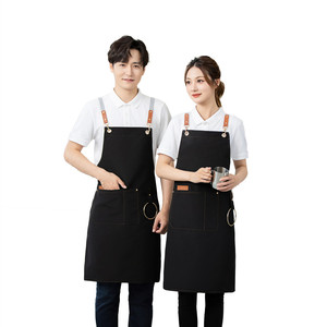 Bán sỉ vải không thấm nước tạp dề chất lượng cao in ấn logo tùy chỉnh unisex vải tạp dề - Product Image 1