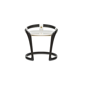 <span class=keywords><strong>Meuble</strong></span> de salon élégant et moderne en bois massif, design italien, marque de luxe, plateau peint effet piano, extensible, respectueux de l'environnement - Product Image 4