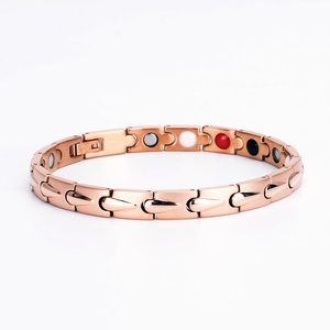 Braccialetto Magnetico Energetico per Bambini Aimeishi di Alta Qualità, Placcato in Oro Rosa Titanio, Senza Ordine Minimo - Product Image 2