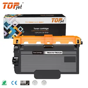 Topjet TN3510 TN3520 TN890 TN3492 Mono Toner Cartridge Compatible For Brother MFC L5700DN L6800 L6900 Laser Printer